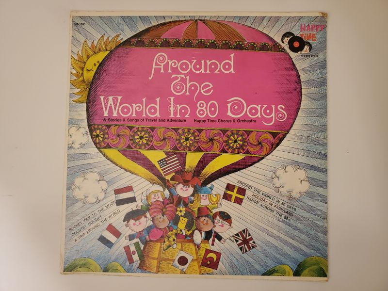 Happy Time Chorus & Orchestra Around The World In 80 Days vinyl record
